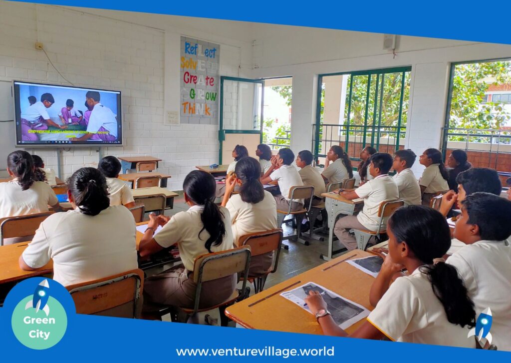 Students of Grade 6 and 7 attend GreenCity by VentureVillage
